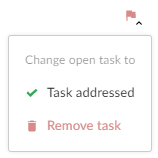 Drop-down Menu for Open Tasks Image of Drop-down Menu for Open Tasks