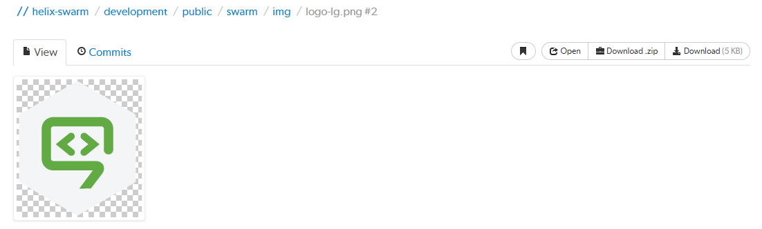 A displayed image Image of an example image